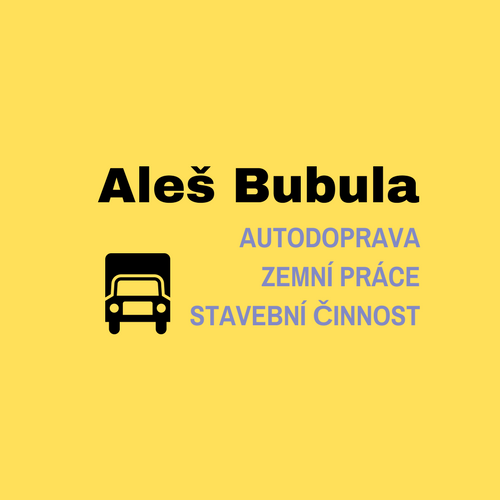 Logo Autodoprava - zemní práce - stavební činnost Aleš Bubula